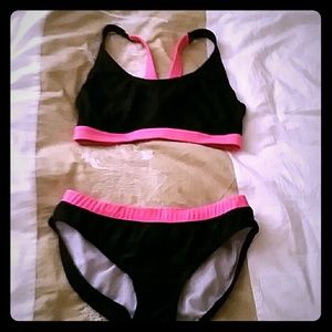 Racer back sports bikini