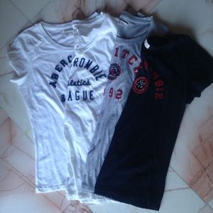 Bundle of four Abercrombie & Fitch shirts