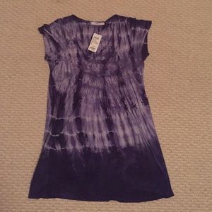 Charlotte Russe tie dye shirt dress