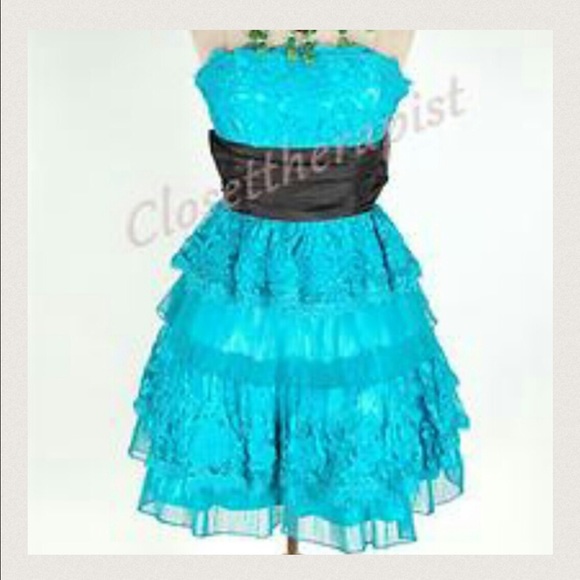 BETSEY JOHNSON COLLECTION Blue Dress