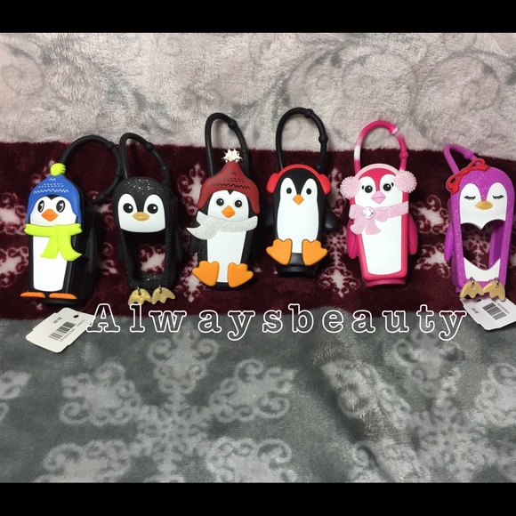 Bath and Body Works Penguin Pocketbac Holders