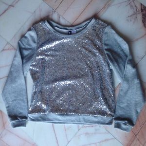 Sparkle sequin sweater