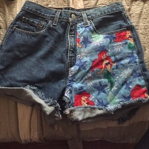 Little Mermaid shorts!