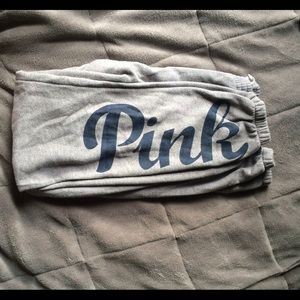 Victoria's Secret PINK Gray Sweatpants