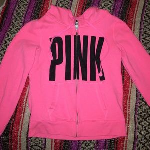 PINK Zip-Up Hoodie