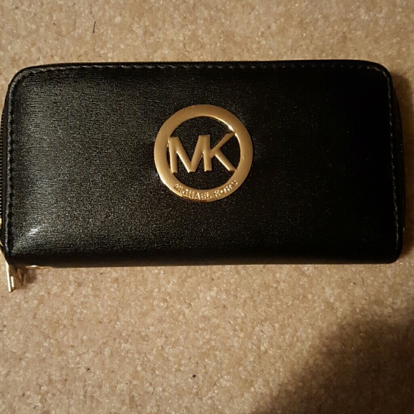 Black mk inspired wallet NWOT