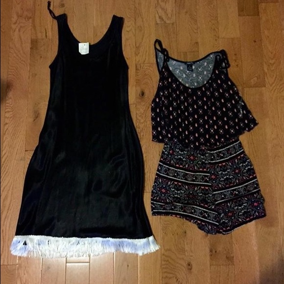 Romper and oldies dress