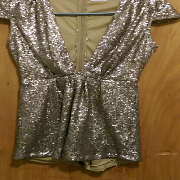 Sequin romper