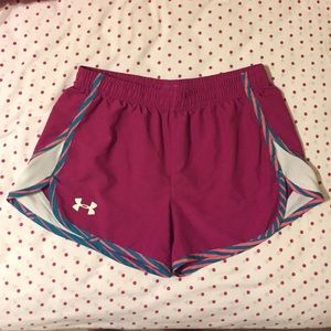 Under Armor running shorts