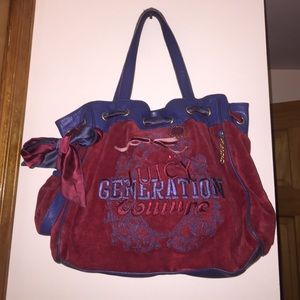 Juicy Couture Velour Bag