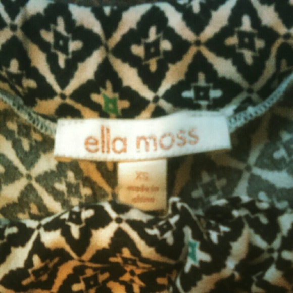 SOLD!!Ella Moss' Sun Tile'Mix Print Palazzo Pants - Picture 3 of 4