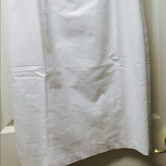 White House black market white dress kneelength$40 - Picture 3 of 4