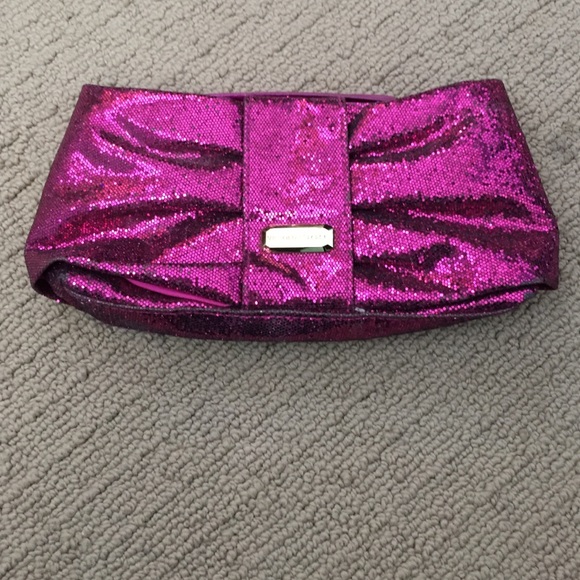 Victoria's Secret Sparkly Pink Clutch