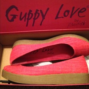 Red never worn Guppy Love Shoe