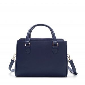 Zara Mini Office City Bag (Navy)