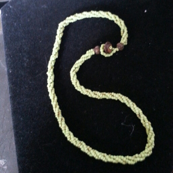 Lime Green choker