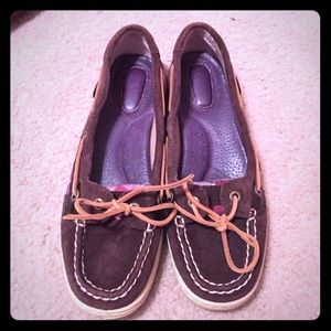 Dark brown sperry
