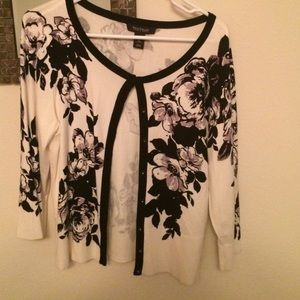WHBM cardigan NWT