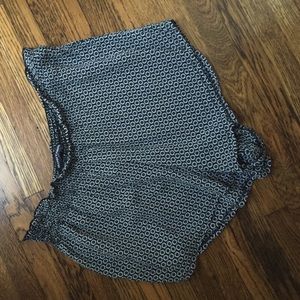 patterned shorts from brandy melville