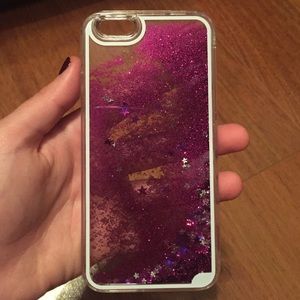 Pink glitter iPhone 6 case! NEW