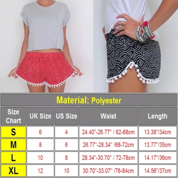 ⛔️SOLD IN BUNDLE⛔ Black and white polkadot shorts - Picture 3 of 4