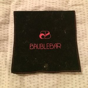 Bauble Bar dust bag