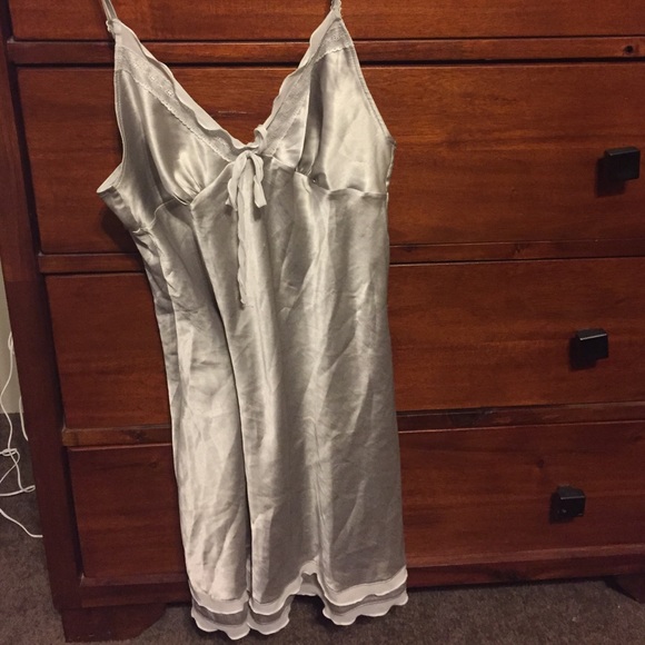 Silver nightgown