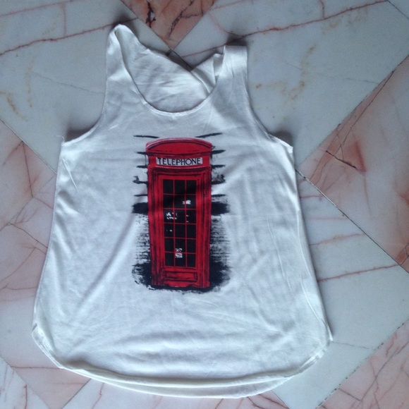 London telephone tank top