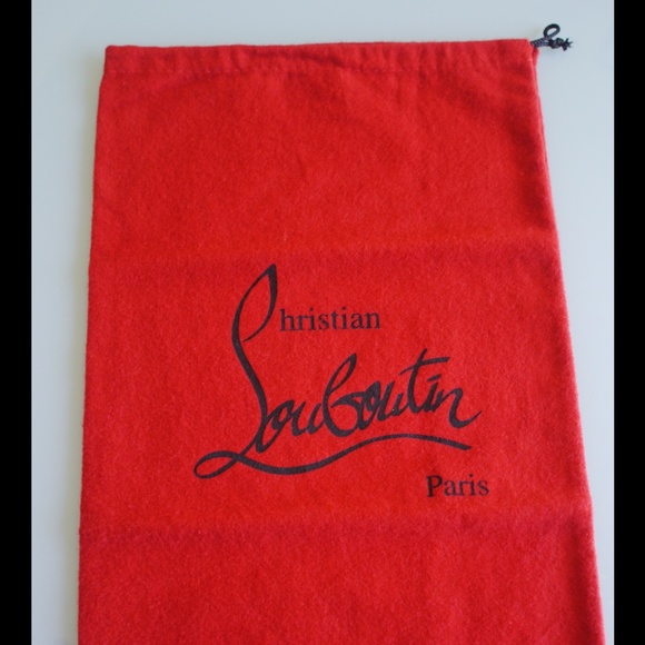 Authentic Christian Louboutin Red Dust Bag
