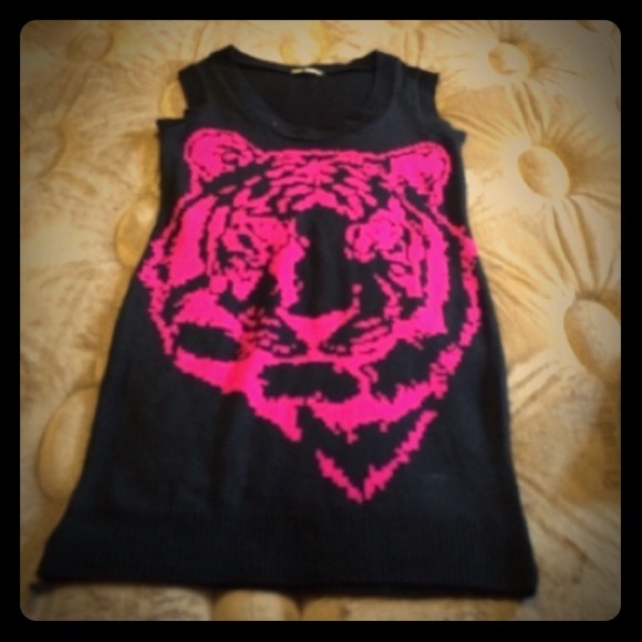 Hot pink tiger