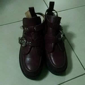 Maroon Boots