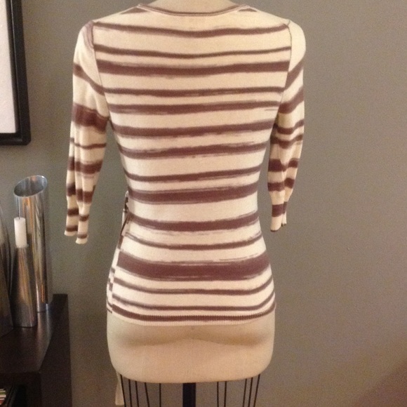 Tracy Reese wrap sweater - Picture 3 of 4