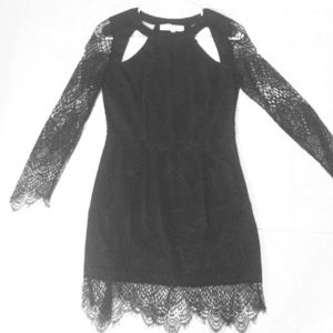 Like new and gently used floral lace dress.