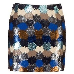 French Connection Sequined Skirt