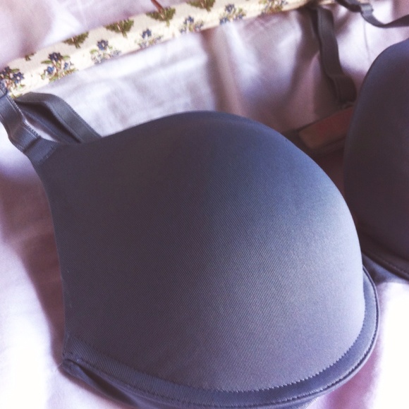 VS PINK | Gray Push-up Bra