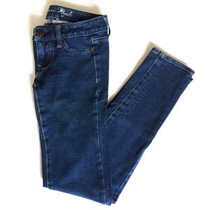 American Eagle Jeggings Medium Blue Dark Wash