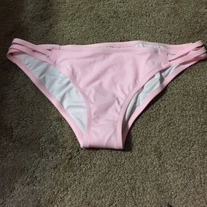 Pale pink bikini bottoms vs