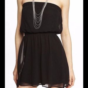 Express - Smocked Waist Tube Dress