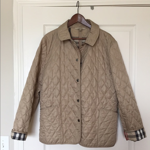 XL Women's Burberry Brit Quilted Jacket
