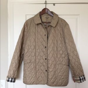 XL Women's Burberry Brit Quilted Jacket
