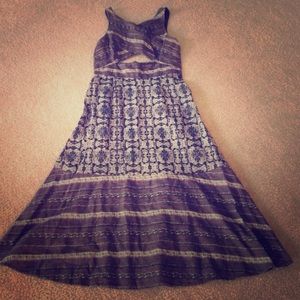 Free People cut out dress