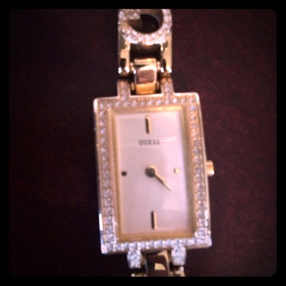 Gold Guess Watch