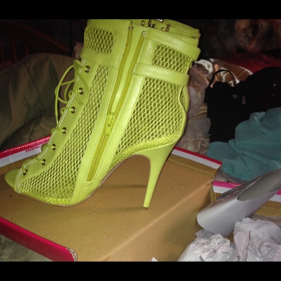 Shoes Lime Colored Heels Poshmark