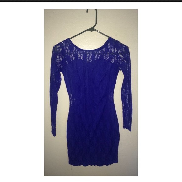 Lace body con dress