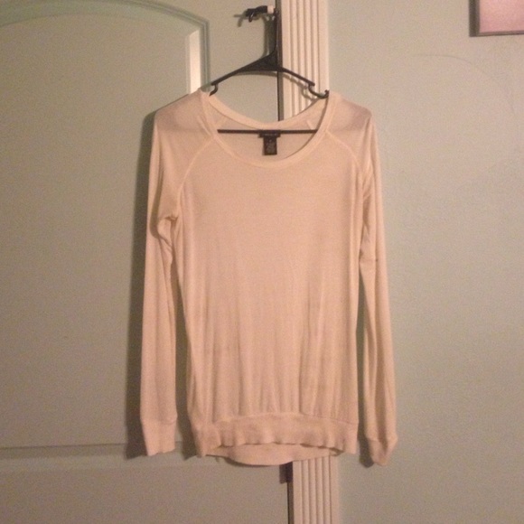 Long sleeve white shirt