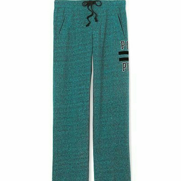 NEW Victoria's Secret PINK Marled Boyfriend Pants