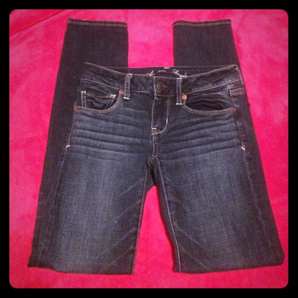 American Eagle Dark Skinny Leg Jean