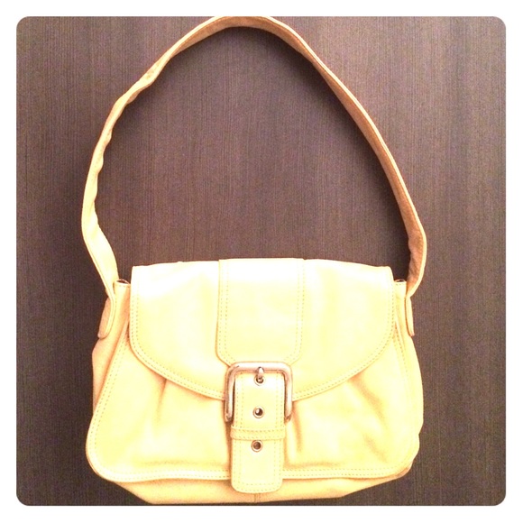 Osgoode Marley leather yellow handbag