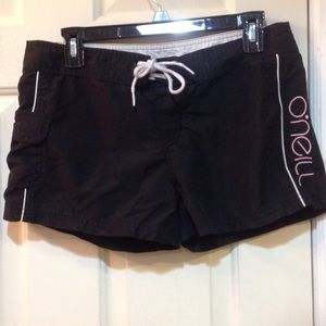 O'neill black board shorts. Size 7
