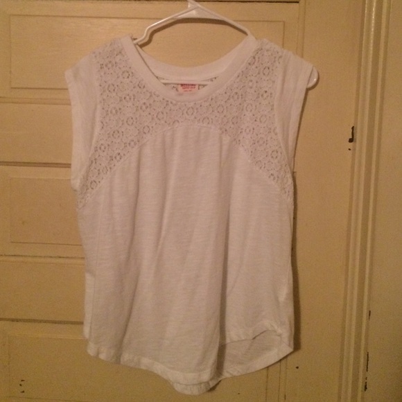 Lace Target Tank Top